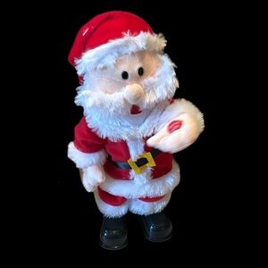 NWT “A Holly Jolly Christmas”  Chantilly Lane Musicals  14” Dancing Santa